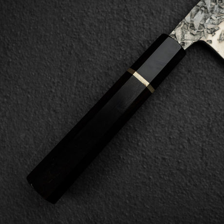 貴輔 x 新國 ATS34 牛刀 鎚目 鏡面 霞 210mm w 刀套