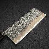 貴輔 x 新國 ATS34 中華包丁 鎚目 鏡面 霞 處理 180mm w 刀套