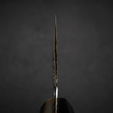 貴輔 x 新國 ATS34 中華包丁 鎚目 鏡面 霞 處理 180mm w 刀套