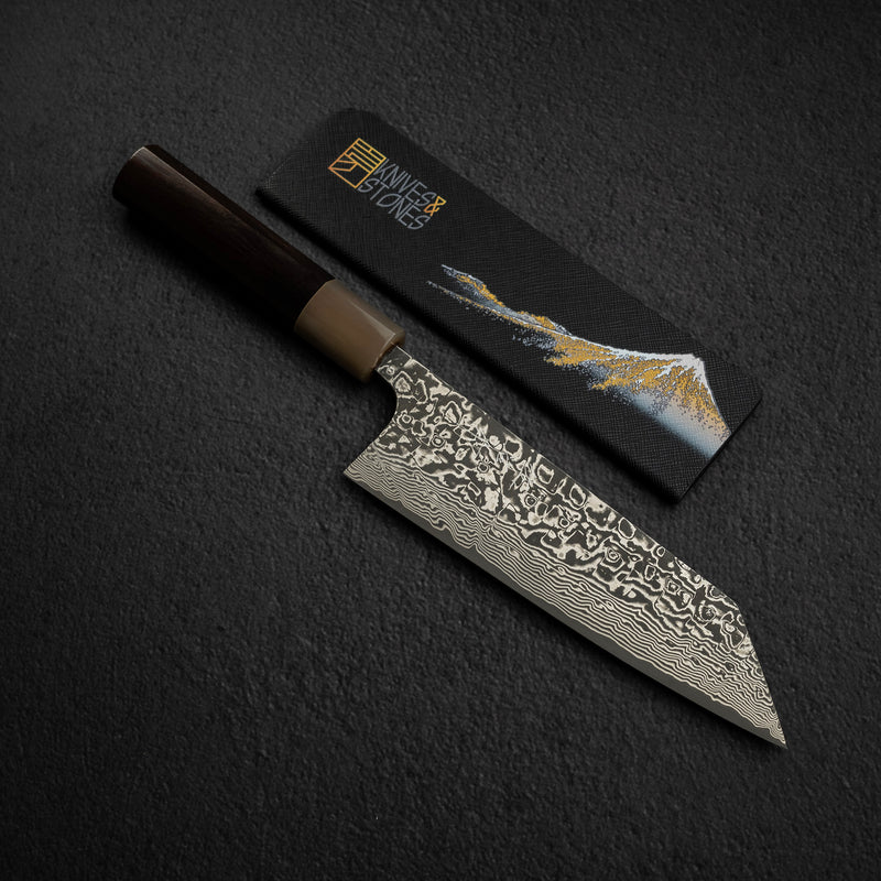 佐治武士 SG2 黑大馬士革 Bunka 180mm，附護套
