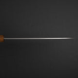Nigara Aogami（藍色）Super Gyuto 210mm Tsuchime Black Chacate