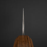 Nigara Aogami（藍色）Super Gyuto 210mm Tsuchime Black Chacate