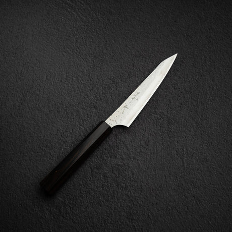黑崎優 Kokusen Ei AS 小刀 130mm - 黑檀手柄