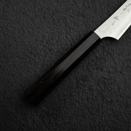 黑崎優 Kokusen Ei AS 小刀 130mm - 黑檀手柄