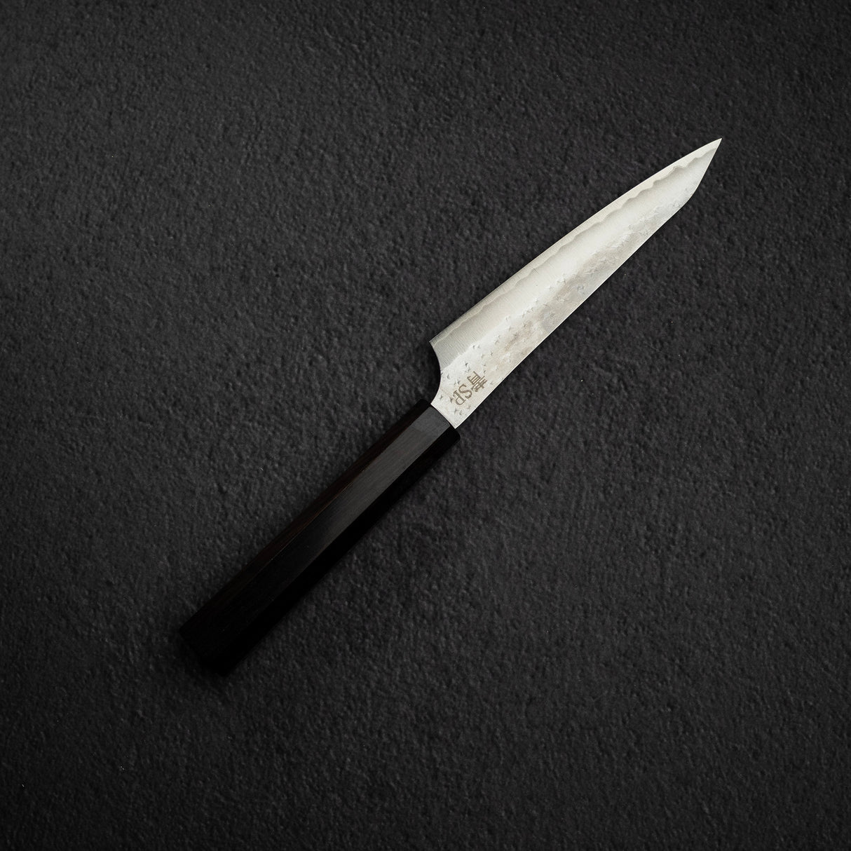 黑崎優 Kokusen Ei AS 小刀 130mm - 黑檀手柄