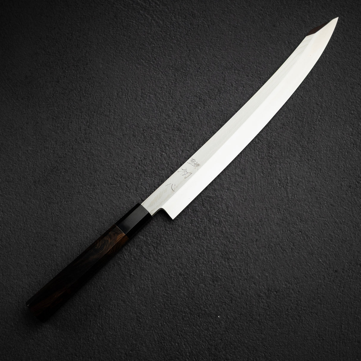 初心 x 清水 銀三 大馬士革 K-tip 大反柳刃 330mm