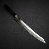 初心 x 清水 銀三 大馬士革 K-tip 大反柳刃 330mm