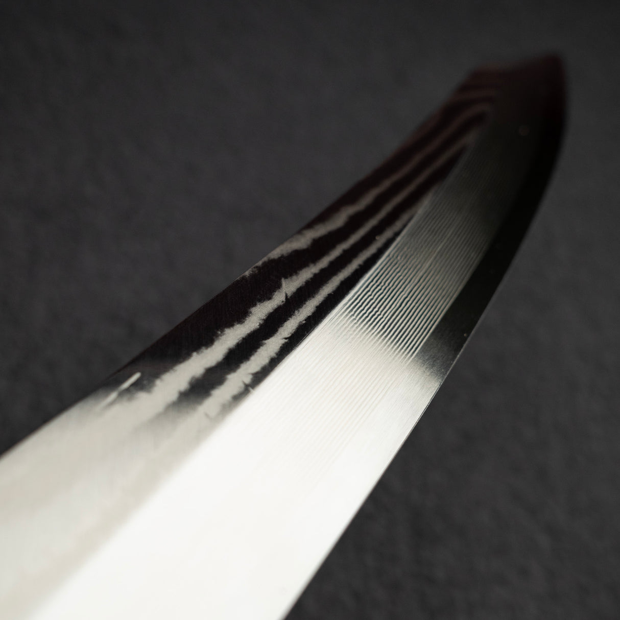 初心 x 清水 銀三 大馬士革 K-tip 大反柳刃 330mm