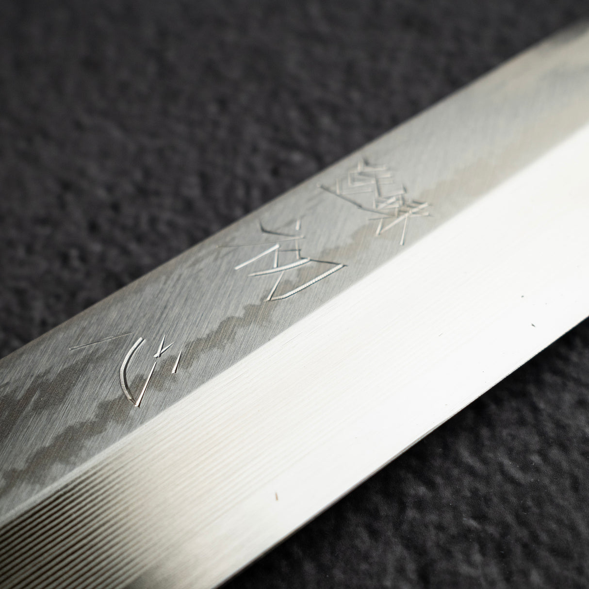 初心 x 清水 銀三 大馬士革 K-tip 大反柳刃 330mm
