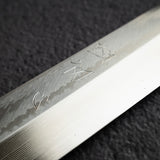 初心 x 清水 銀三 大馬士革 K-tip 大反柳刃 330mm