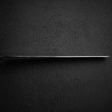 特殊木材: 池田美和 白鋼一號 水本燒 先丸 蛸引 330mm 富士山 刃紋