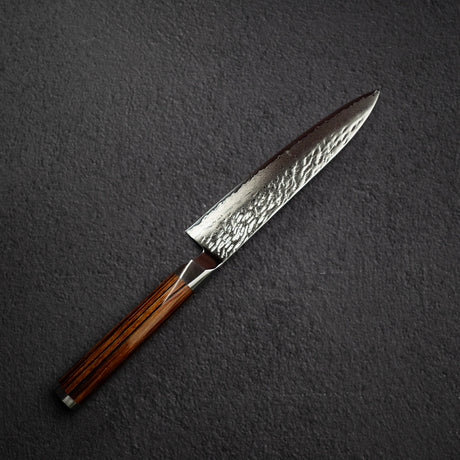 Ono 涼風 SG2鋼 / SG2粉末高速鋼 鎚目 大馬士革 小刀 / 蔬果刀 150mm