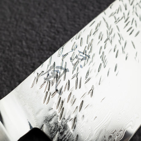 Ono 涼風 SG2鋼 / SG2粉末高速鋼 鎚目 大馬士革 三德刀 180mm