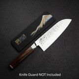 Ono Suzukaze SG2 Tsuchime Damascus Santoku 180mm