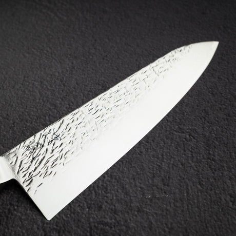 Ono 涼風 SG2鋼 / SG2粉末高速鋼 大馬士革 牛刀 210mm 鎚目 西式