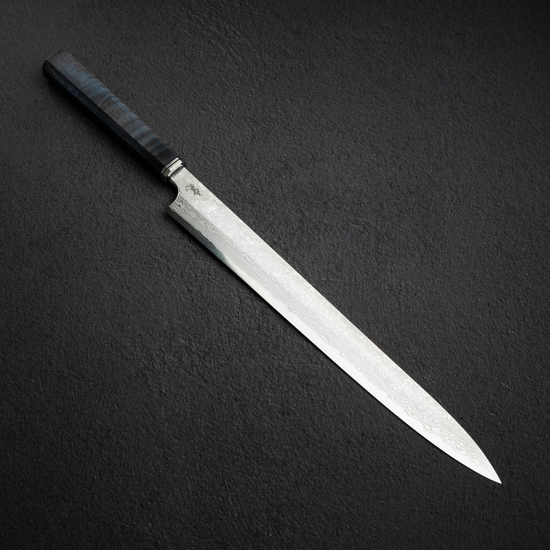 初心 x Yoshihiro Yauji Blue 2 大馬士革柳刃 330mm 舊庫存