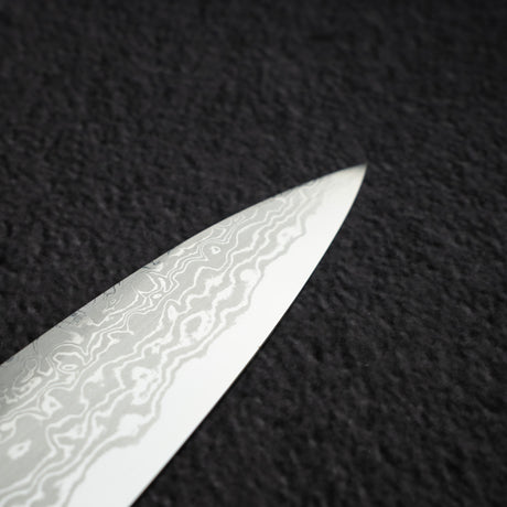 Hatsukokoro x Yoshihiro Yauji Blue 2 Damascus Yanagiba 330mm Old Stock