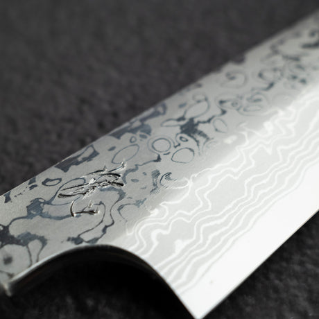Hatsukokoro x Yoshihiro Yauji Blue 2 Damascus Yanagiba 330mm Old Stock
