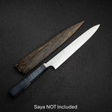 Hatsukokoro x Yoshihiro Yauji Blue 2 Damascus Yanagiba 240mm