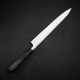 Hatsukokoro x Yoshihiro Yauji Blue 2 Damascus Yanagiba 300mm