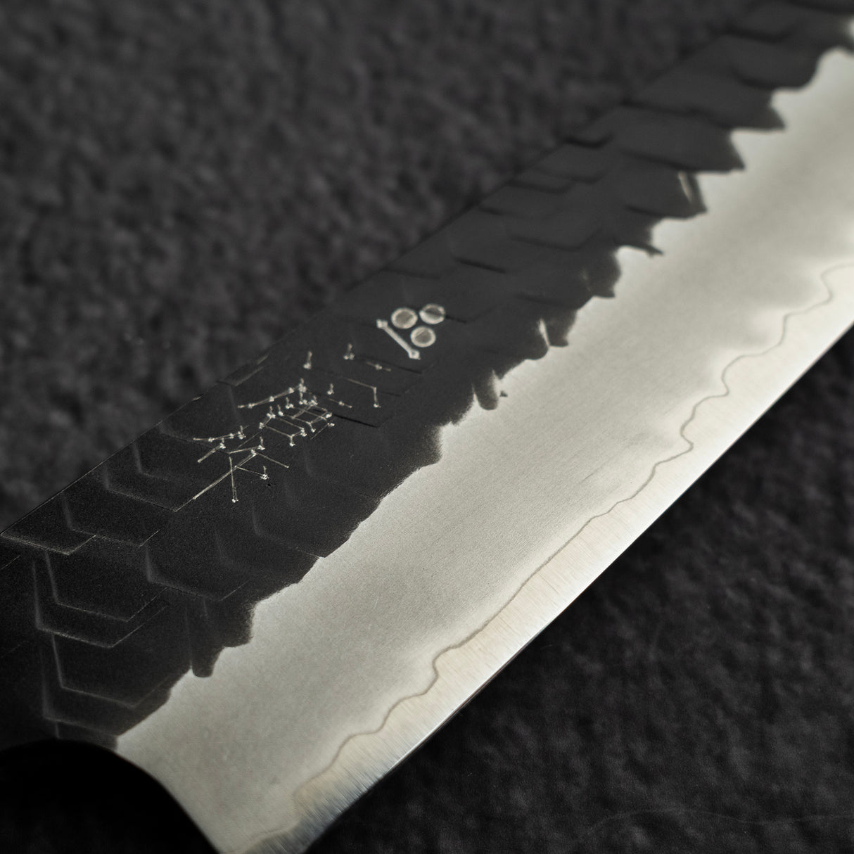 二唐 SG2 黑打槌目 K-tip 150mm 小刀