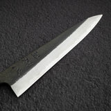 初心 蜃氣樓 小刀 / 蔬果刀 150mm 超級青鋼 / 青紙超級鋼 黑打 大馬士革