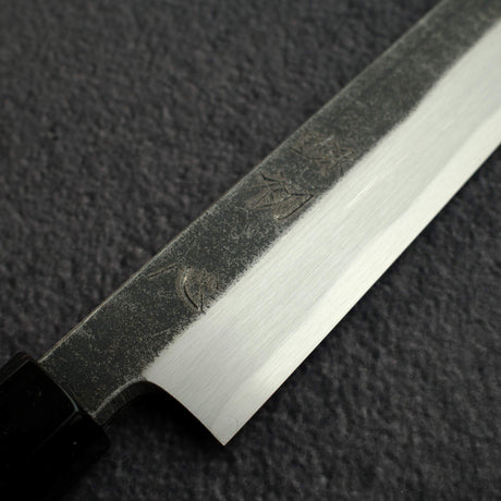 初心 x 直人作 Shirasagi Blue 2 Kurouchi 先丸柳刃 270mm