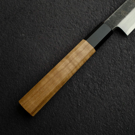 初心 x 直人作 Shirasagi Blue 2 Kurouchi 先丸柳刃 270mm