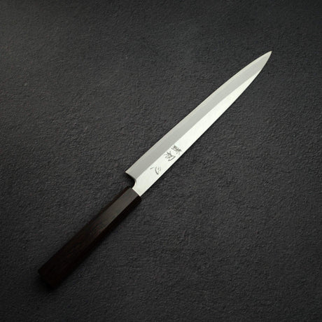 初心 x 直人作 Shirasagi White 2 左手用柳刃 240mm
