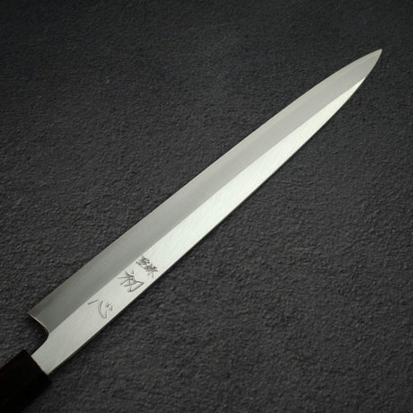 初心 x 直人作 Shirasagi White 2 左手用柳刃 300mm