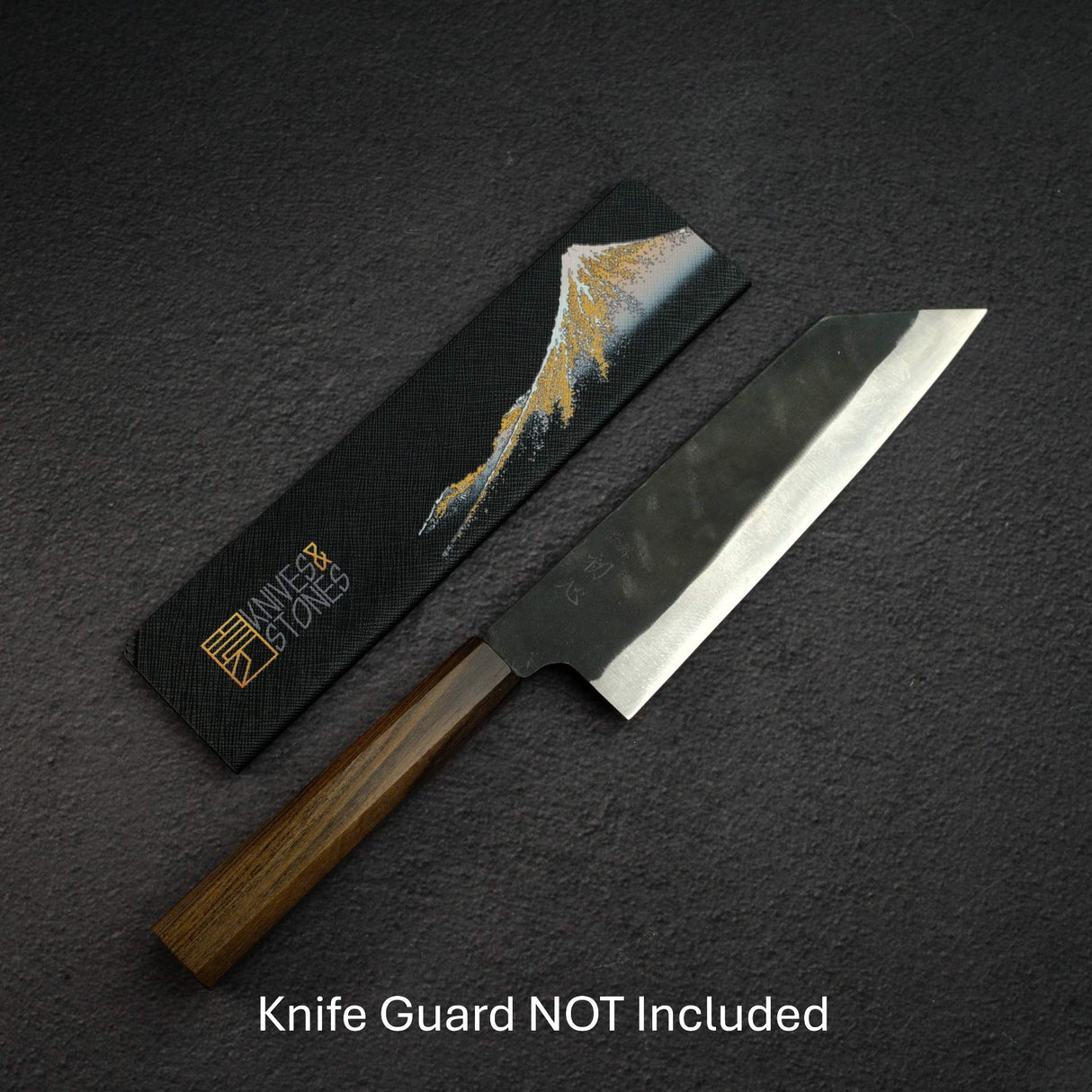初心 Aokitae Blue 2 Kurouchi Bunka 190mm Black Chacate