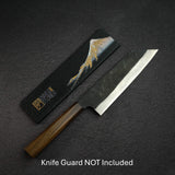 初心 Aokitae Blue 2 Kurouchi Bunka 190mm Black Chacate