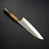 Matsubara Blue 2 Gyuto 210mm Nashiji Burnt Kashi
