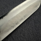 松原 青鋼二號 三德刀 170mm 梨地 燒色 櫟木