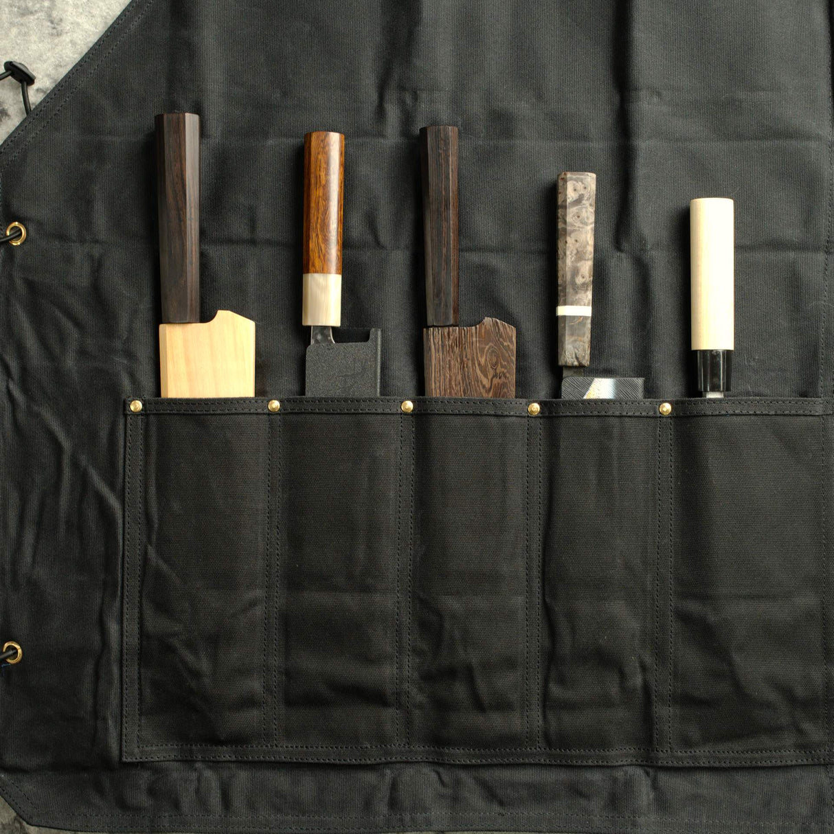 K&S Canvas Knife Roll 5 Slot