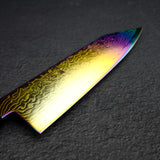 Hatsukokoro Ryuhyo SG2 Damascus Rainbow Bunka 180mm