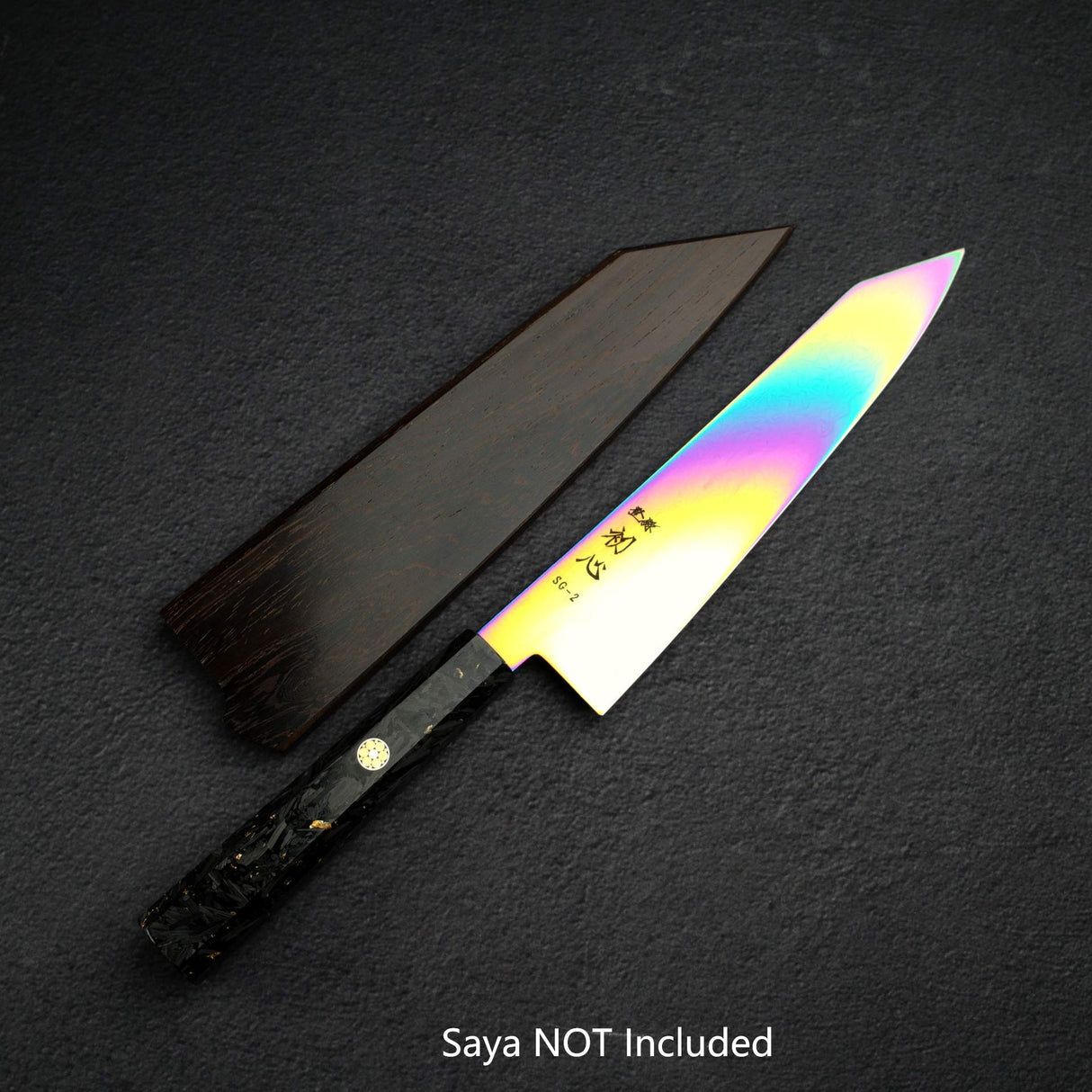 Hatsukokoro Ryuhyo SG2 Damascus Rainbow K-tip Gyuto 210mm