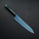 Hatsukokoro Ryuhyo SG2 Damascus Blue Gyuto 210mm Urushi handle with Urushi handle