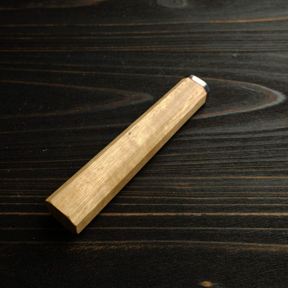K&S 樣品特賣：牛刀專用八角柄（淺色系木紋）210mm