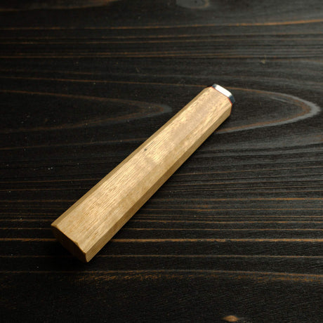 K&S 樣品特賣：牛刀專用八角柄（淺色系木紋）210mm