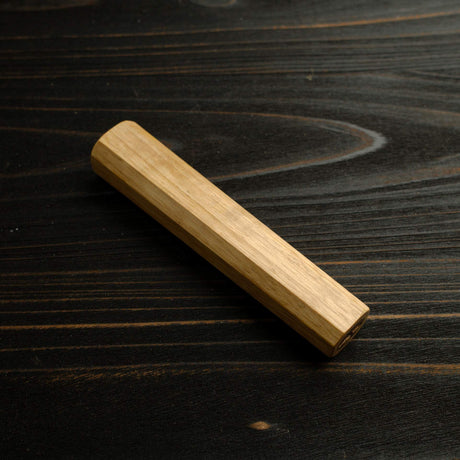 K&S 樣品特賣：牛刀專用八角柄（淺色系木紋）210mm