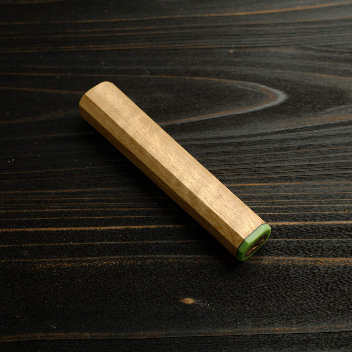 K&S 樣品特賣：牛刀專用八角柄（淺色系木紋）210mm