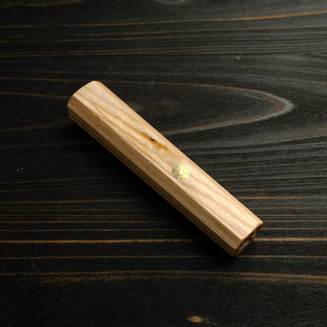 K&S 樣品特賣：牛刀專用八角柄（淺色系木紋）210mm