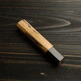 K&S 樣品特賣：牛刀專用八角柄（淺色系木紋）210mm