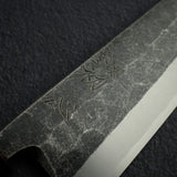 明神利器 x 初心 白鷺 青鋼二號 黑打 切付 出刃 180mm