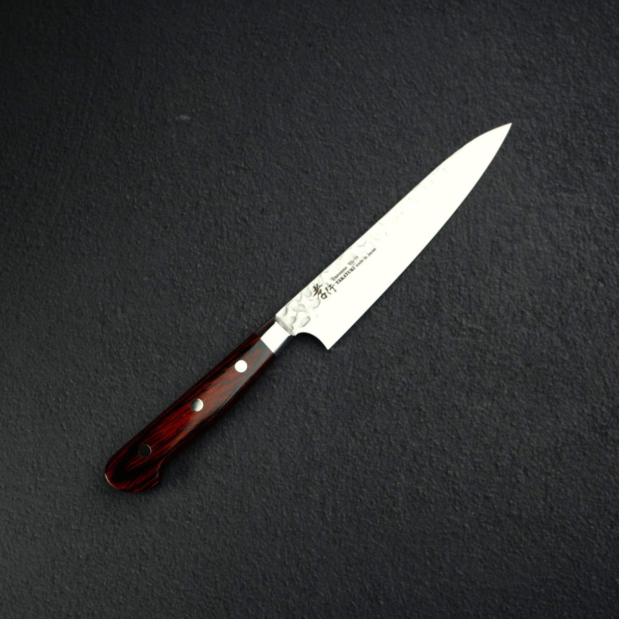 堺孝行 VG10鋼 33層 鎚目大馬士革 小刀 150mm