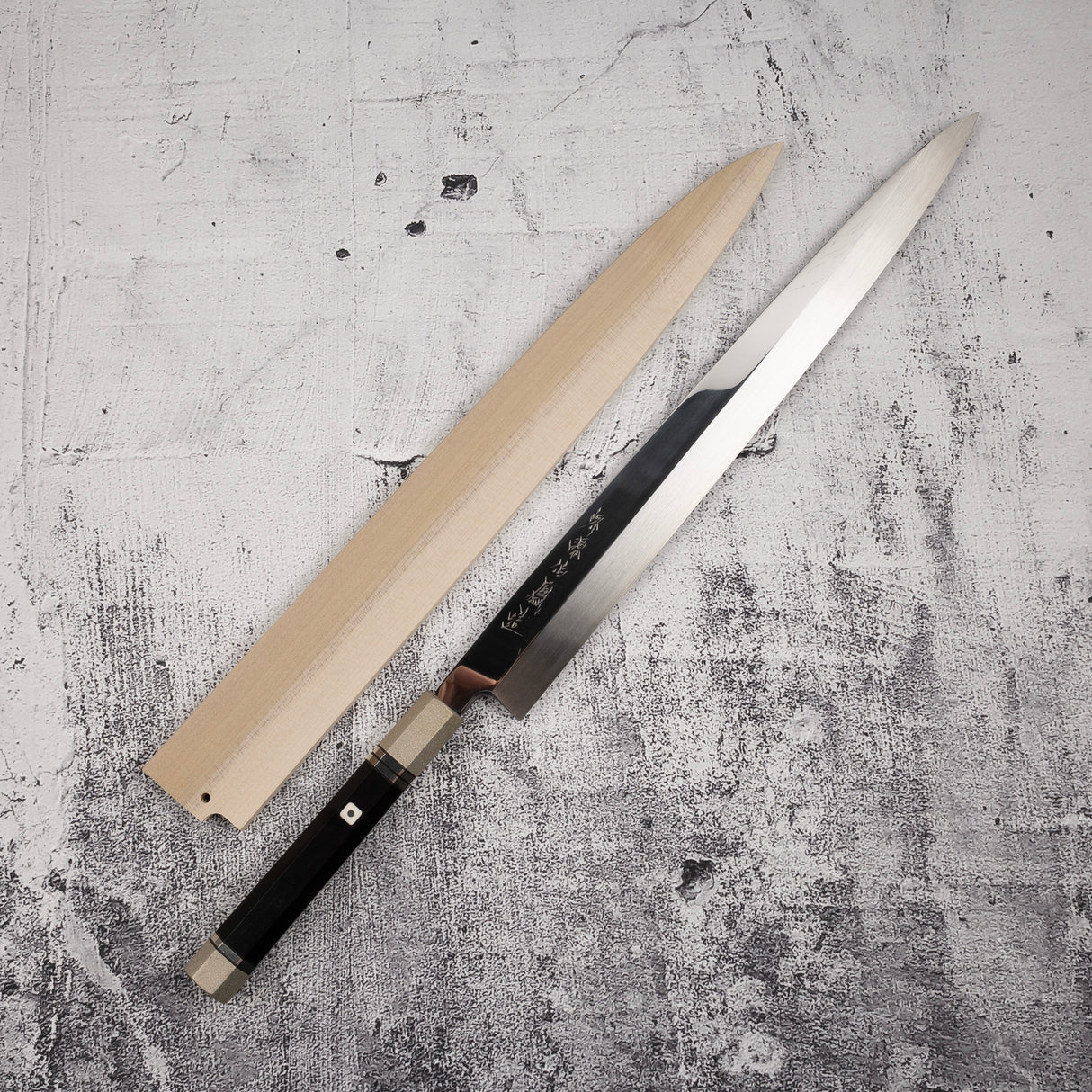 珍稀：堺源伯鳳本燒柳刃刀 360mm