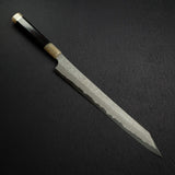 Nigara Anmon Kurozome Blue 2 Damascus Kiritsuke Yanagiba 330mm