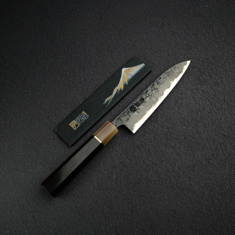 Kisuke x Xinguo Blue 1 槌目小刀 Petty 150mm，附磁吸護套