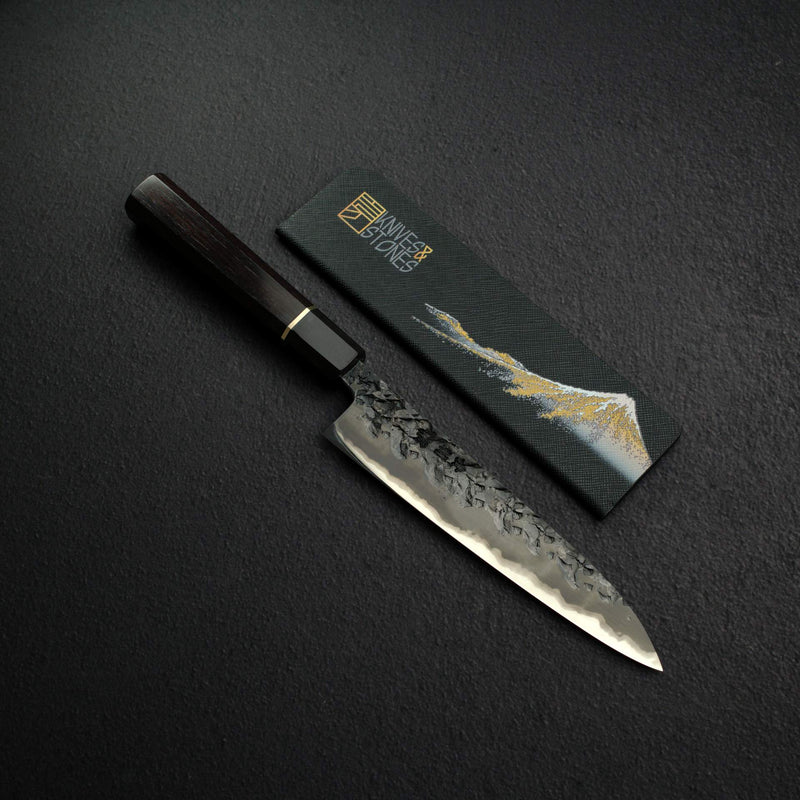 Kisuke x Xinguo Blue 1 Tsuchime Petty 180mm w/ Magnetic Guard